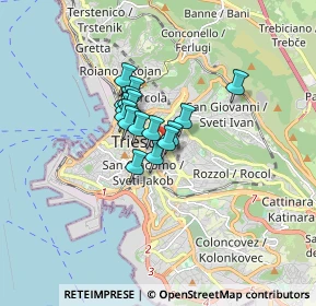 Mappa 34129 Trieste TS, Italia (0.93938)