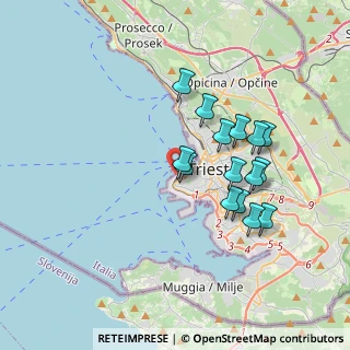 Mappa Riva Traiana, 34123 Trieste TS, Italia (3.184)