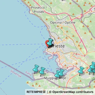 Mappa Riva Traiana, 34123 Trieste TS, Italia (5.20462)