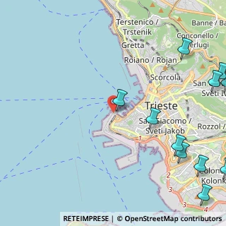 Mappa Riva Traiana, 34123 Trieste TS, Italia (3.35)