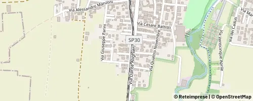 Mappa Rovello Porro