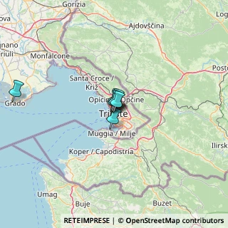 Mappa Via Giuseppe Parini, 34129 Trieste TS, Italia (27.58636)
