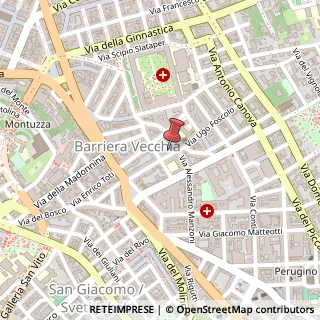 Mappa Via Ugo Foscolo, 18, 34129 Trieste, Trieste (Friuli-Venezia Giulia)