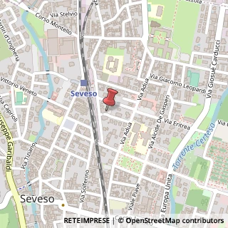 Mappa Via Emilio Longoni, 8, 20822 Seveso, Monza e Brianza (Lombardia)