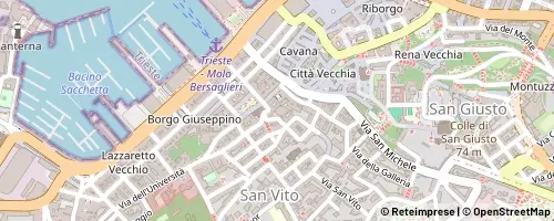 Mappa Trieste