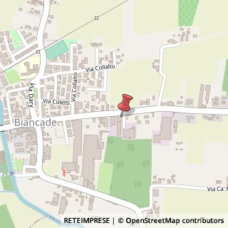 Mappa Via Carboncine, 26, 31056 Roncade, Treviso (Veneto)