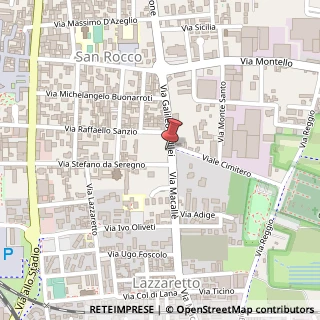 Mappa Via Galileo Galilei, 40/42, 20831 Seregno, Monza e Brianza (Lombardia)