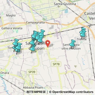 Mappa Via Antonelli, 35018 San Martino di Lupari PD, Italia (1.99933)
