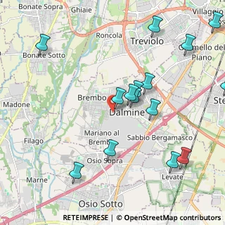 Mappa Via Luigi Galvani, 24044 Dalmine BG, Italia (2.396)