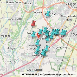 Mappa Via Luigi Galvani, 24044 Dalmine BG, Italia (1.54)