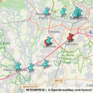 Mappa Via Luigi Galvani, 24044 Dalmine BG, Italia (4.94583)