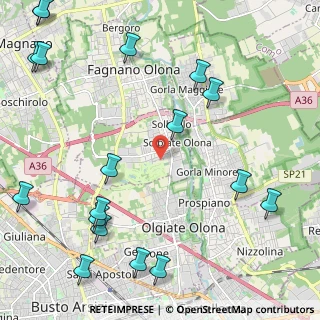 Mappa Via Novara, 21058 Solbiate Olona VA, Italia (3.05278)