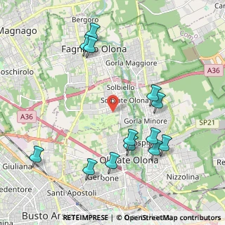 Mappa Via Novara, 21058 Solbiate Olona VA, Italia (2.26538)