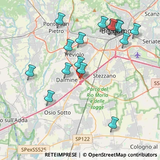 Mappa Via San Vito, 24044 Dalmine BG, Italia (4.59875)