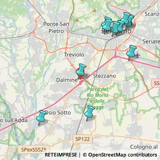 Mappa Via San Vito, 24044 Dalmine BG, Italia (5.59182)