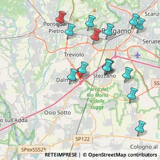 Mappa Via San Vito, 24044 Dalmine BG, Italia (4.63667)