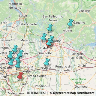 Mappa Via San Vito, 24044 Dalmine BG, Italia (18.83)