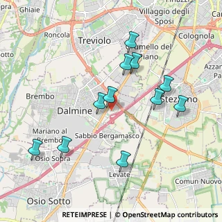 Mappa Via San Vito, 24044 Dalmine BG, Italia (1.91)