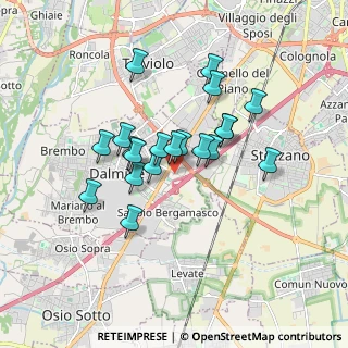 Mappa Via San Vito, 24044 Dalmine BG, Italia (1.393)