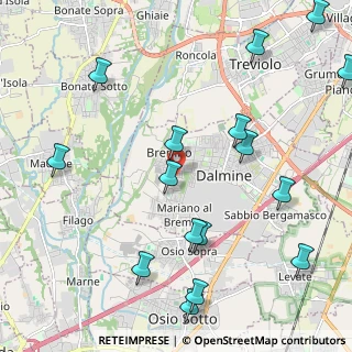 Mappa Via Villafranca, 24044 Dalmine BG, Italia (2.6625)