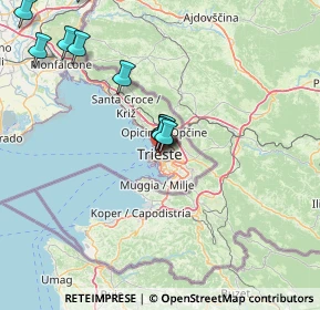 Mappa Via della Madonnina, 34137 Trieste TS, Italia (15.18091)