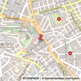 Mappa Via della Madonnina, 9, 34145 Trieste, Trieste (Friuli-Venezia Giulia)