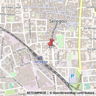 Mappa Viale Giuseppe Mazzini, 5, 20831 Seregno, Monza e Brianza (Lombardia)
