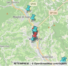 Mappa Via Arnaldo Fusinato, 36078 Valdagno VI, Italia (1.52273)