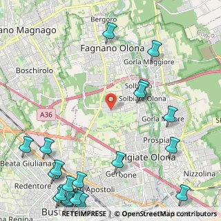 Mappa Via Sondrio, 21058 Solbiate Olona VA, Italia (3.3305)