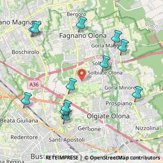 Mappa Via Sondrio, 21058 Solbiate Olona VA, Italia (2.47417)