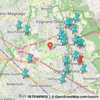 Mappa Via Sondrio, 21058 Solbiate Olona VA, Italia (2.3795)