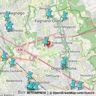 Mappa Via Sondrio, 21058 Solbiate Olona VA, Italia (3.6245)