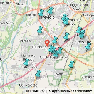 Mappa Via Sabbio, 24044 Dalmine BG, Italia (2.1975)
