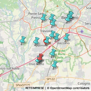 Mappa Via Sabbio, 24044 Dalmine BG, Italia (3.68647)
