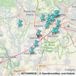 Mappa Via Sabbio, 24044 Dalmine BG, Italia (3.86214)