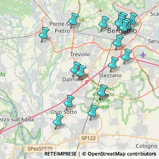 Mappa Via Sabbio, 24044 Dalmine BG, Italia (4.9795)
