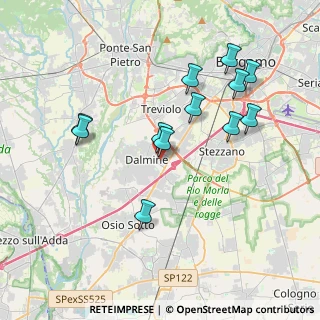 Mappa Via Sabbio, 24044 Dalmine BG, Italia (3.71583)