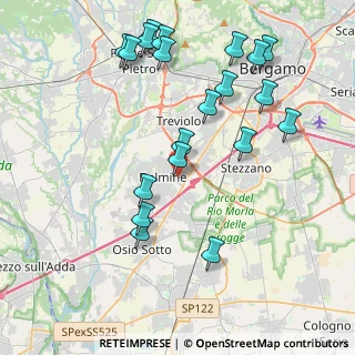 Mappa Via Sabbio, 24044 Dalmine BG, Italia (4.4455)