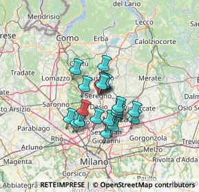 Mappa Click Office, 20831 Seregno MB, Italia (9.065)