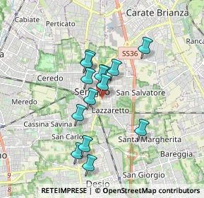 Mappa Click Office, 20831 Seregno MB, Italia (1.38429)