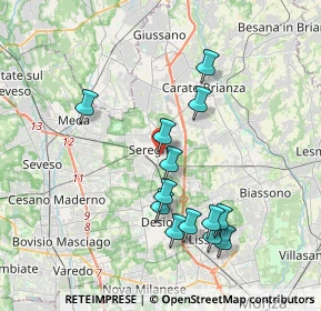 Mappa Click Office, 20831 Seregno MB, Italia (3.62231)