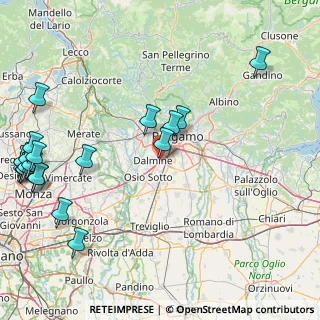 Mappa Via A.Negri, 24044 Dalmine BG, Italia (23.2865)