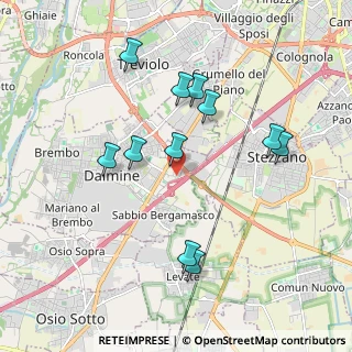 Mappa Via A.Negri, 24044 Dalmine BG, Italia (1.85636)