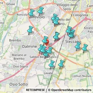 Mappa Via A.Negri, 24044 Dalmine BG, Italia (1.87)