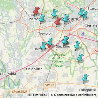 Mappa Via A.Negri, 24044 Dalmine BG, Italia (4.57333)