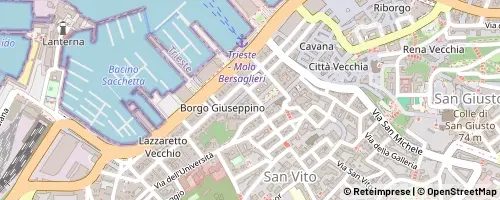 Mappa Trieste