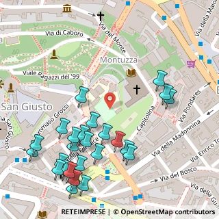 Mappa Via Grossi Tommaso, 34131 Trieste TS, Italia (0.144)