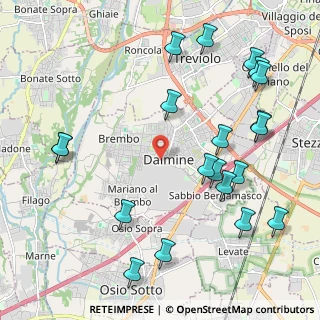 Mappa Via Cavour, 24044 Dalmine BG, Italia (2.532)