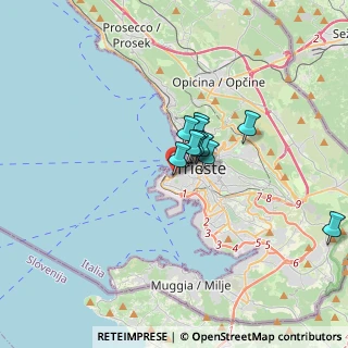 Mappa Riva Tommaso Gulli, 34123 Trieste TS, Italia (1.95)