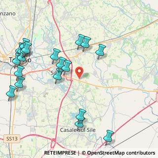 Mappa Via Giuseppe Verdi, 31048 San Biagio di Callalta TV, Italia (5.287)
